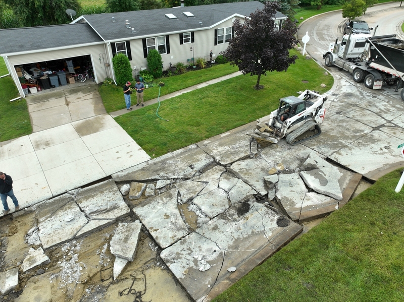 Concrete Roadway Replacement
