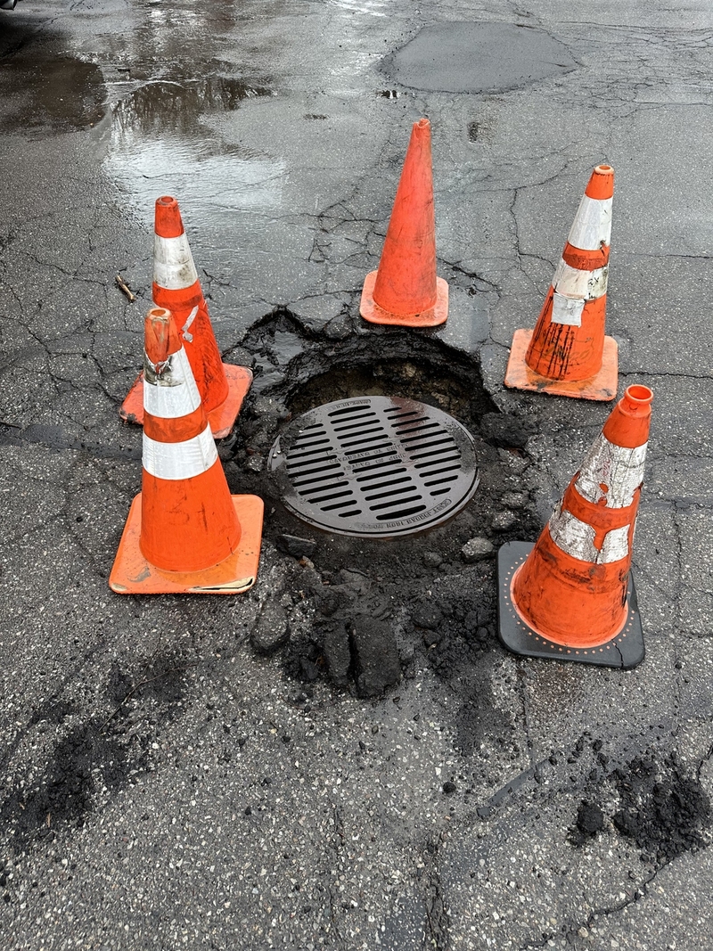 Catch Basin Prior to Rebuild